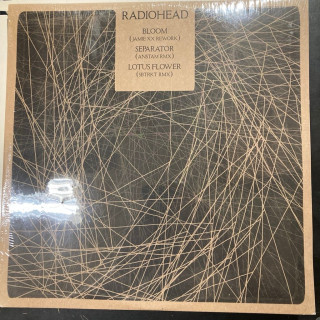 Radiohead - Bloom (Jamie XX Rework) / Separator / Lotus Flower 12'' SINGLE (avaamaton) -electronic-